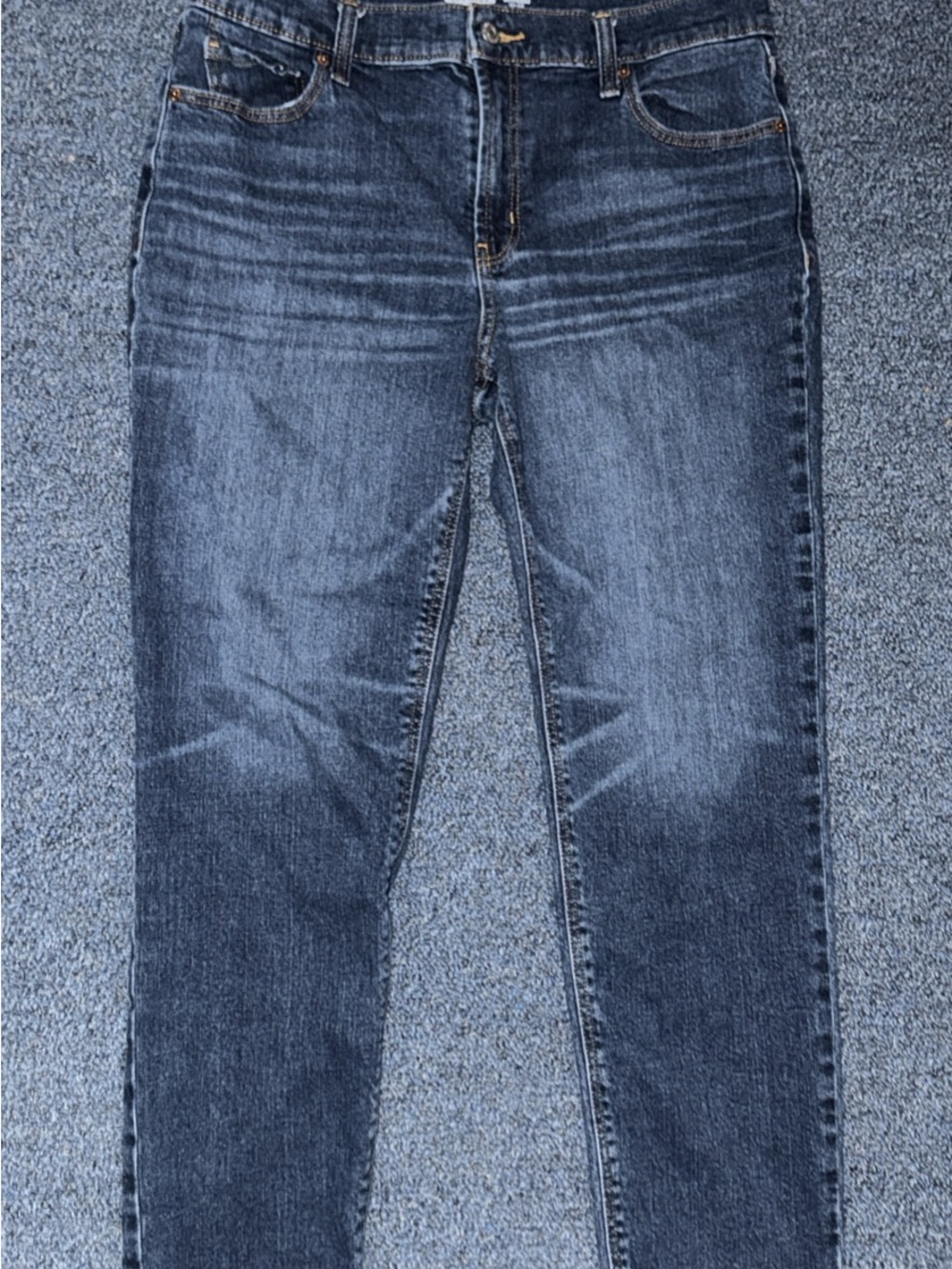 Old Navy Women's Faded Blue Boyfriend Jeans